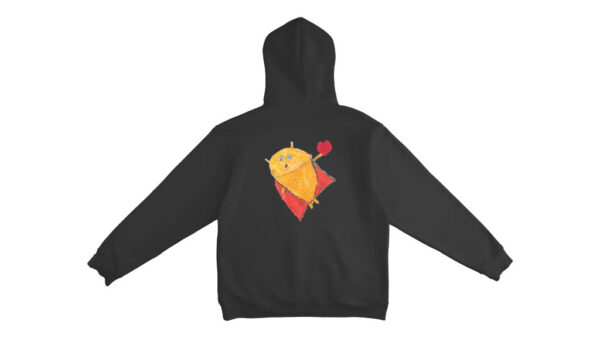 Kids Hoodie (Super Hero Cat)